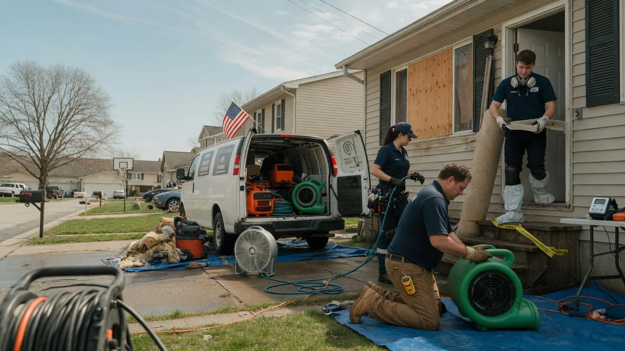 Water Damage Restoration in Coon Valley, WI near me